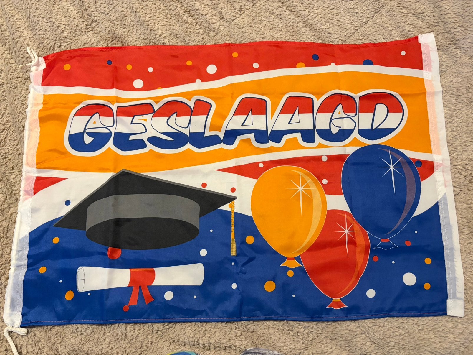 Vlag: GESLAAGD, Diversen, Ophalen