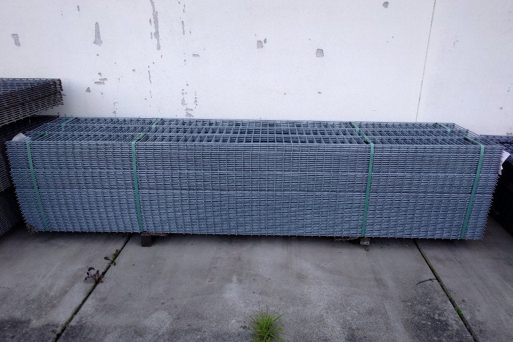 Hekwerk Dubbelstaafs 6x5x6 hekwerken 63/250cm €12,00 p.s, Ophalen, Nieuw, IJzer, Dubbelstaafmat hekwerk