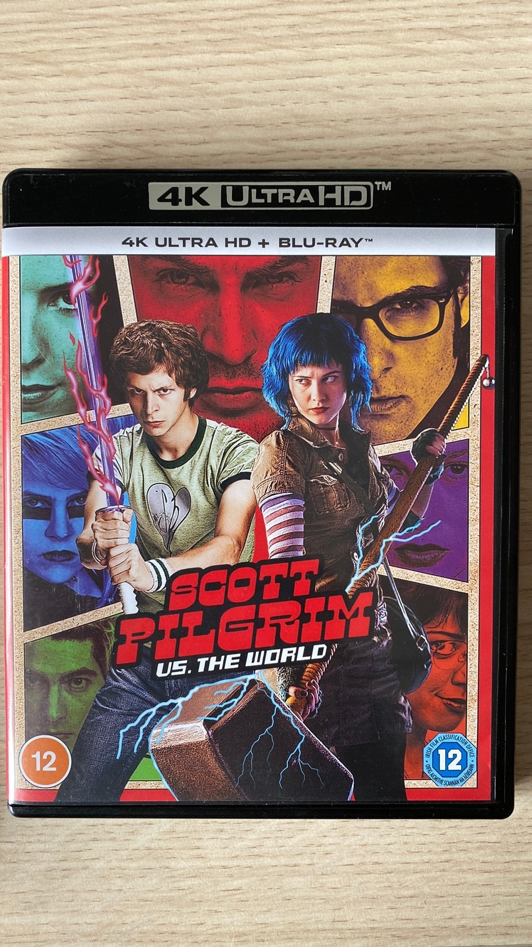 Scott pilgrim 4K blu ray vs the world, Ophalen of Verzenden, Zo goed als nieuw, Avontuur