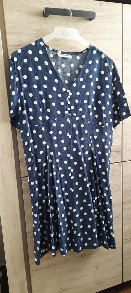 Leuk Dames Jurkje, XL., Blauw, Maat 46/48 (XL) of groter, Loretta Margi, Ophalen of Verzenden