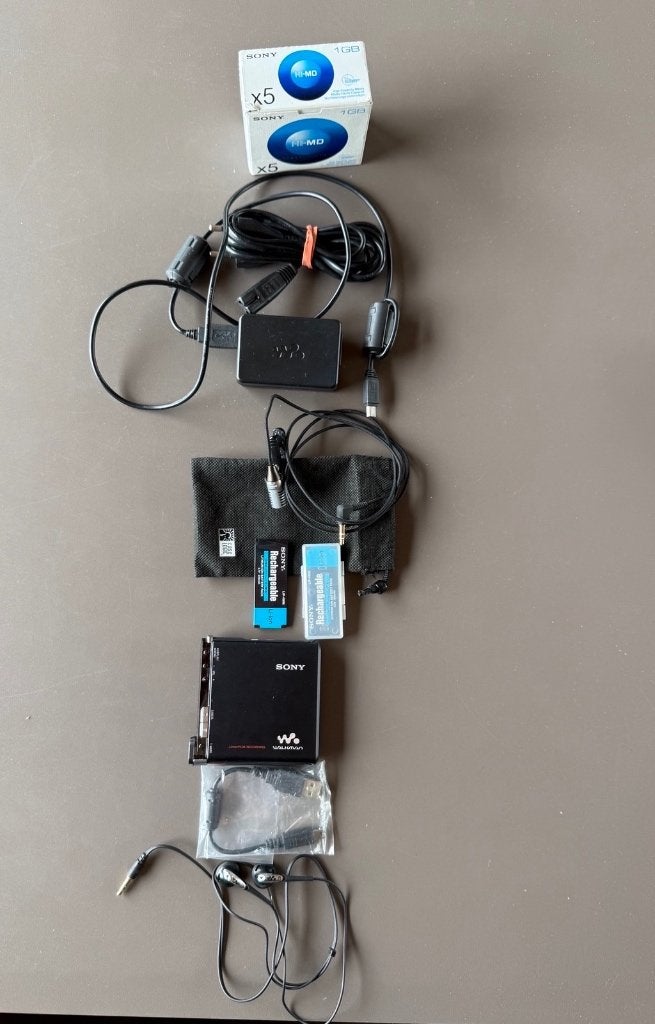 Sony MZ-RH1 Hi-MD Walkman absolute topstaat – verzamelobject, Ophalen of Verzenden, Walkman