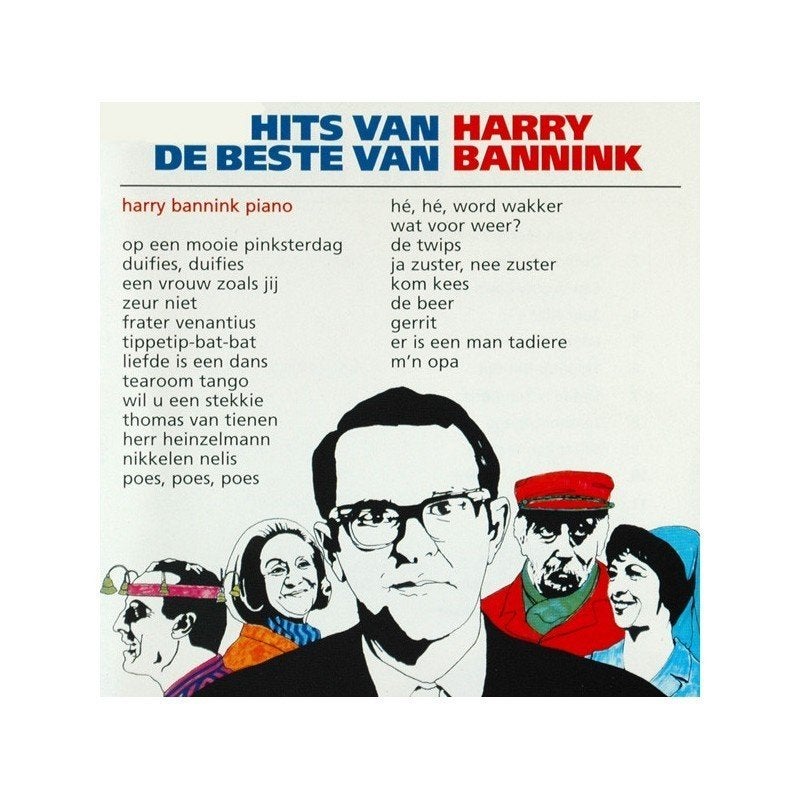 Hits van, het beste van Harry Bannink, LP, Ophalen of Verzenden, Zo goed als nieuw, Pop