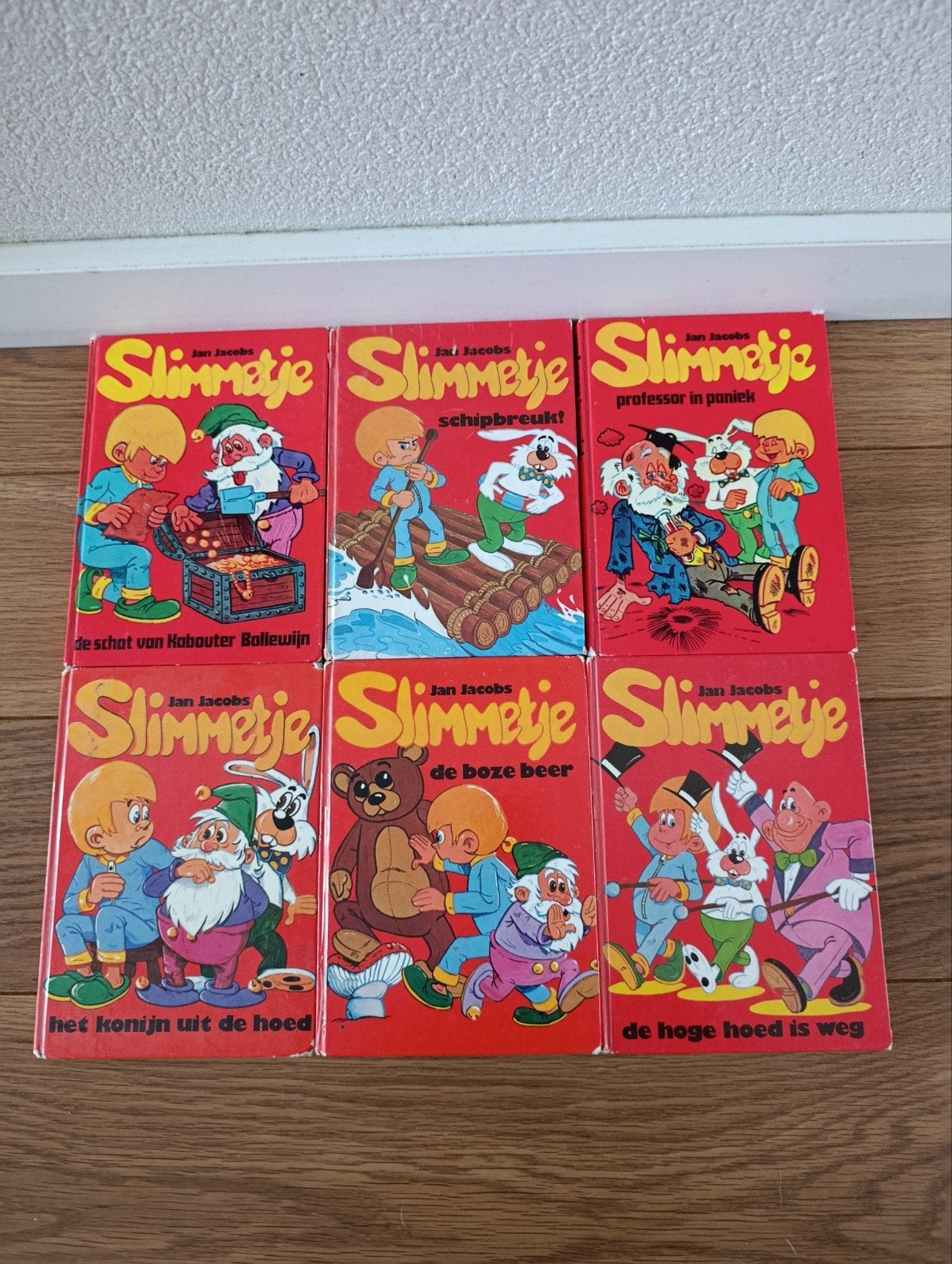 Jan Jacobs Slimmetje Boekenreeks - 6 Delen, Boeken, Ophalen of Verzenden, Gelezen, Jan Jacobs, Fictie algemeen