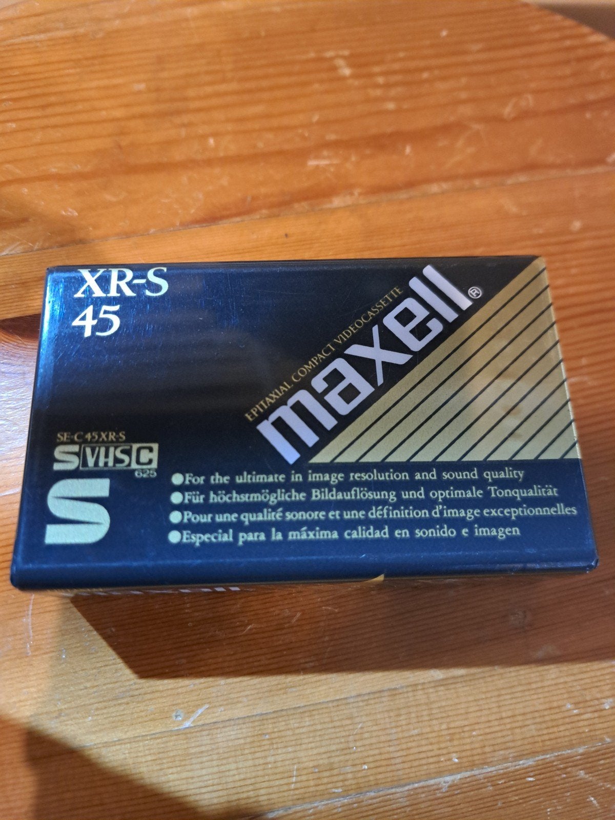 Maxell S VHS Video8, Ophalen of Verzenden, Nieuw, Overige typen