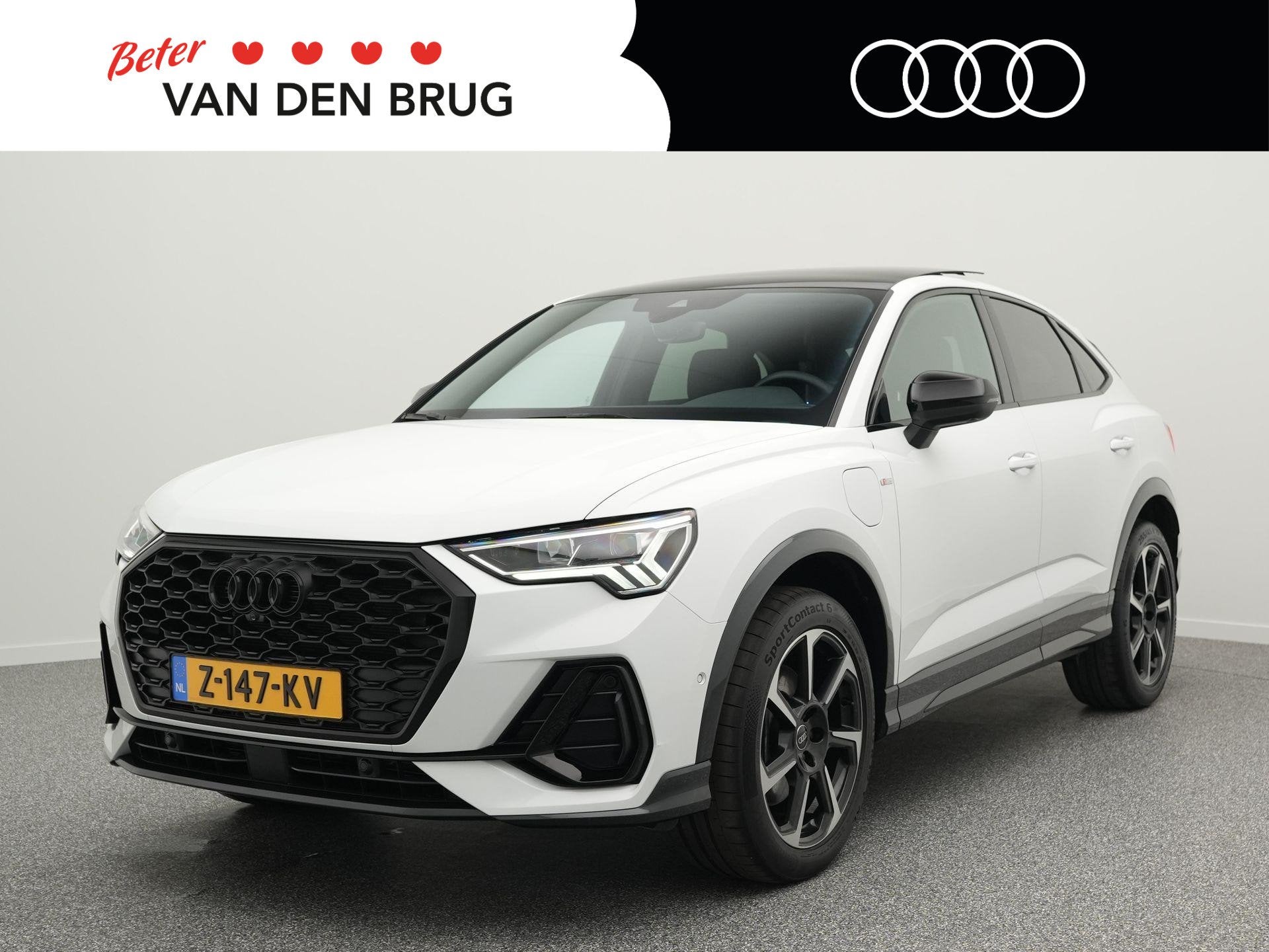 Audi Q3 Sportback S-line 45 TFSI e 245 PK | Lederen bekledin