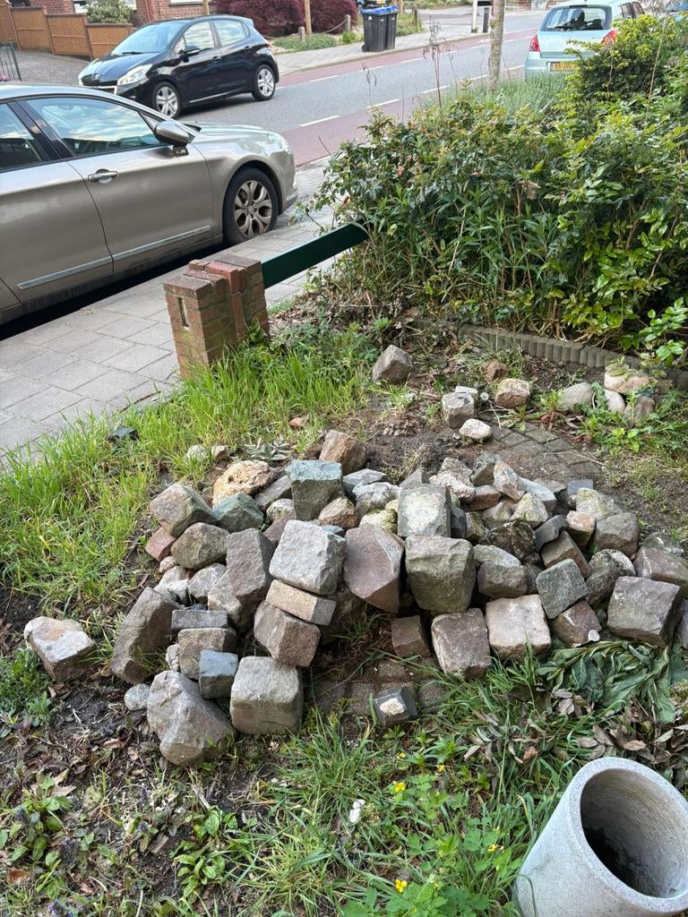 Veldkeien gratis ophalen!, Tuin en Terras, Grind, Keien en Split, Ophalen of Verzenden, Zo goed als nieuw