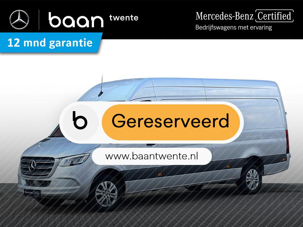 Mercedes-Benz Sprinter 319 L3H2 | LED | Camera | Cruise | Ge, Automaat, Gebruikt, Zwart, Bedrijf