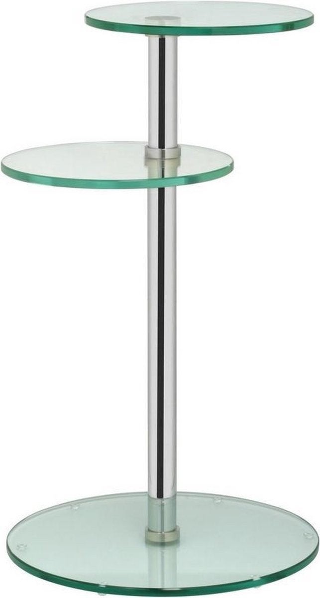 Gispen GT 721 Bijzettafel - Zo goed als nieuw, Huis en Inrichting, Ophalen, Minder dan 55 cm, Rond, Modern, Minimalistisch, Design