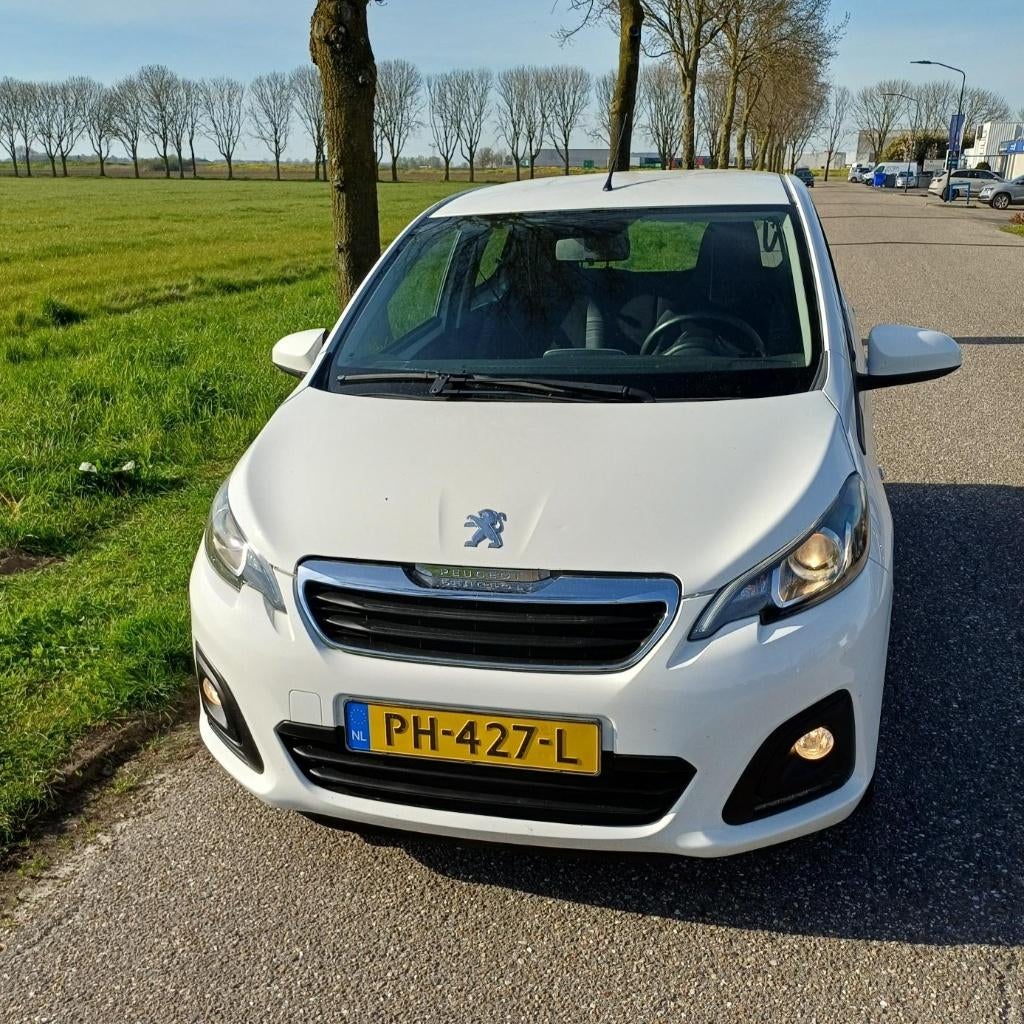 Peugeot 108 1.0 e-VTi Active 5-drs 2017 –Zuinig /Betrouwbaar, Voorwielaandrijving, 4 stoelen, Wit, Origineel Nederlands