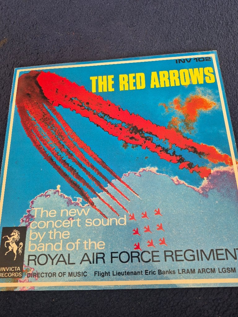 OPHALEN: LP World Famous Marches - RAF Band, Ophalen, LP