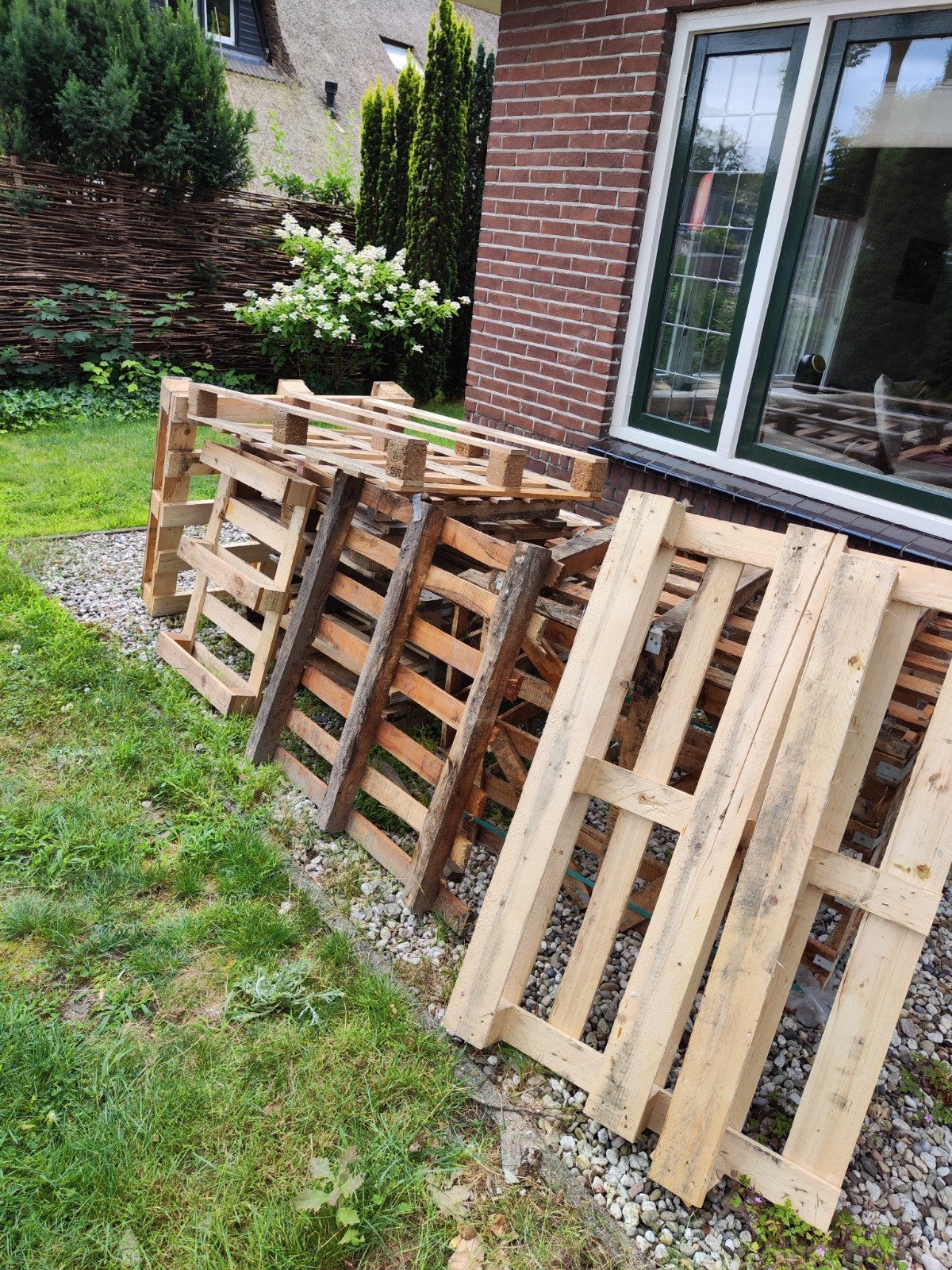 13 pallets gratis, Ophalen, Overige houtsoorten