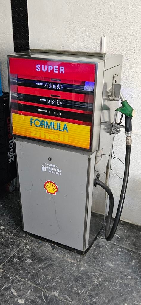 Tokheim Benzinepomp uit 1973 helemaal orgineel., Ophalen of Verzenden