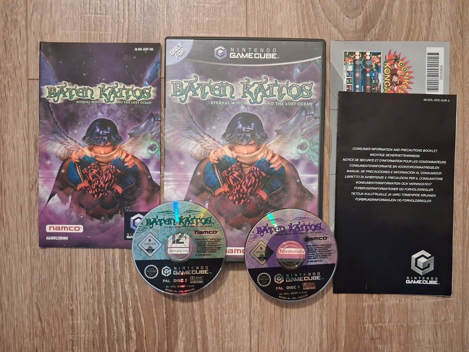 Baten Kaitos: Eternal Wings and the Lost Ocean GameCube, Spelcomputers en Games, Gebruikt, 1 speler, Ophalen of Verzenden, Role Playing Game (Rpg)