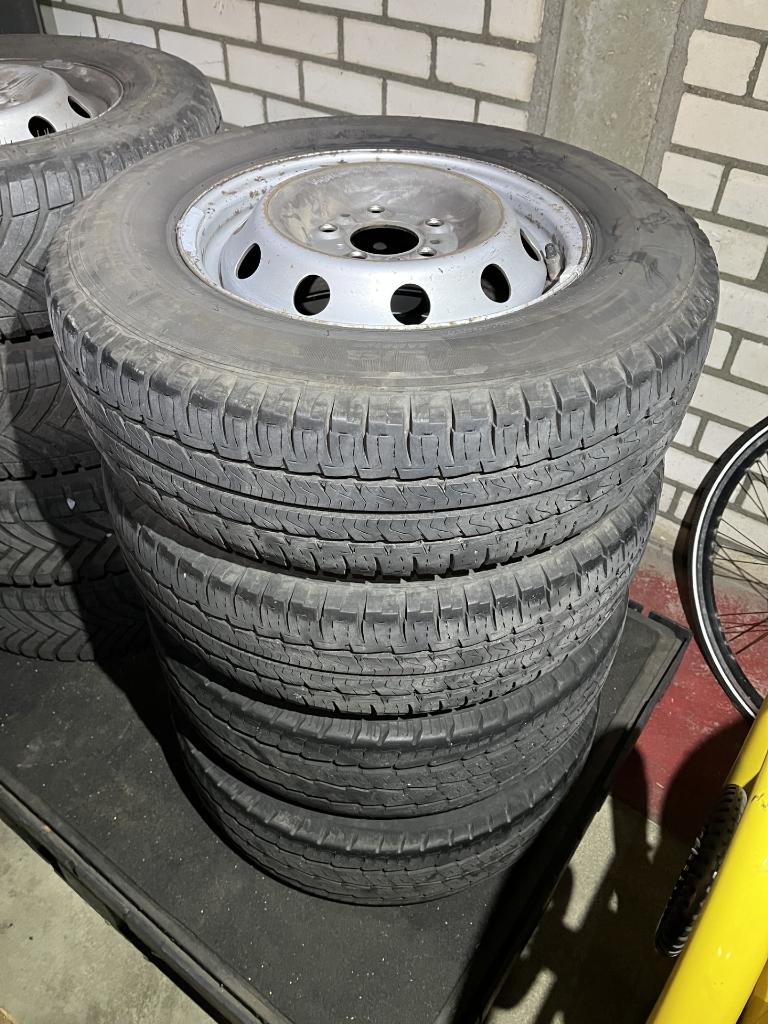 Set Velgen + Banden 5x118, Auto-onderdelen, Banden en Velgen, Ophalen, 15 inch, Banden en Velgen, Zomerbanden