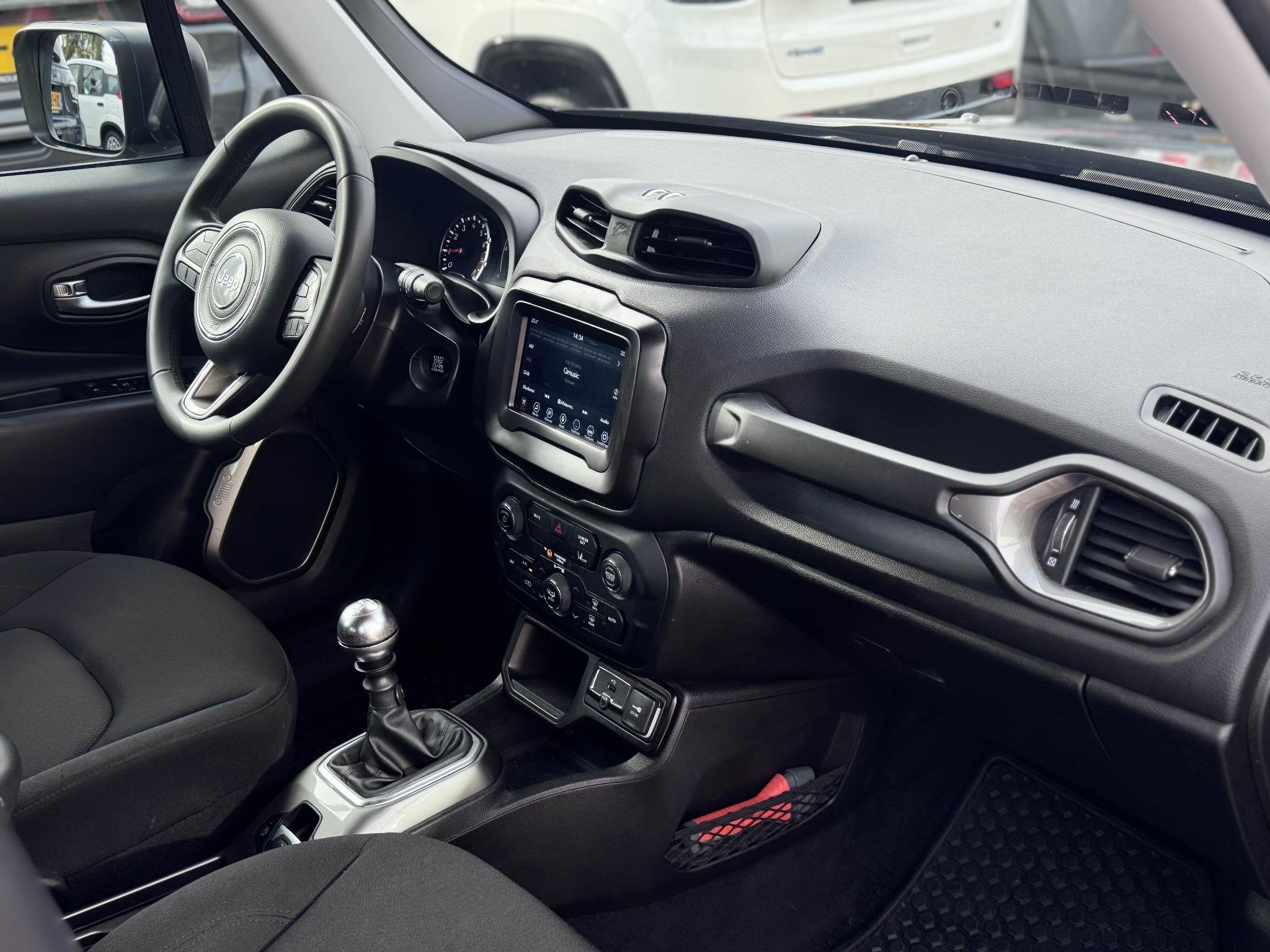 Jeep Renegade 1.0T Longitude | Cruise Control | Bluetooth |, Auto's, Voorwielaandrijving, Stof, Zwart, Origineel Nederlands
