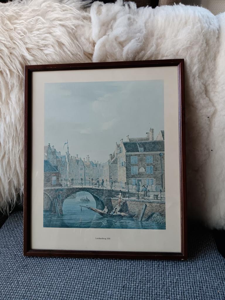 Schilderij brug in dordrecht, Ophalen