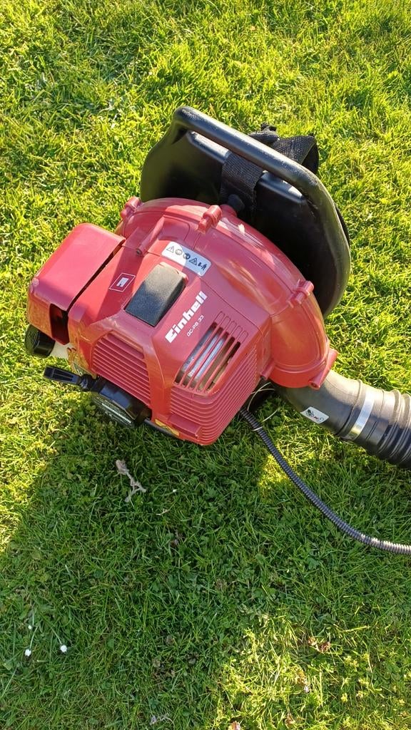 Einhell GC-PB 33/1 Benzine Bladblazer - Ruggedragen, Ophalen, Benzine, Gebruikt, Ruggedragen