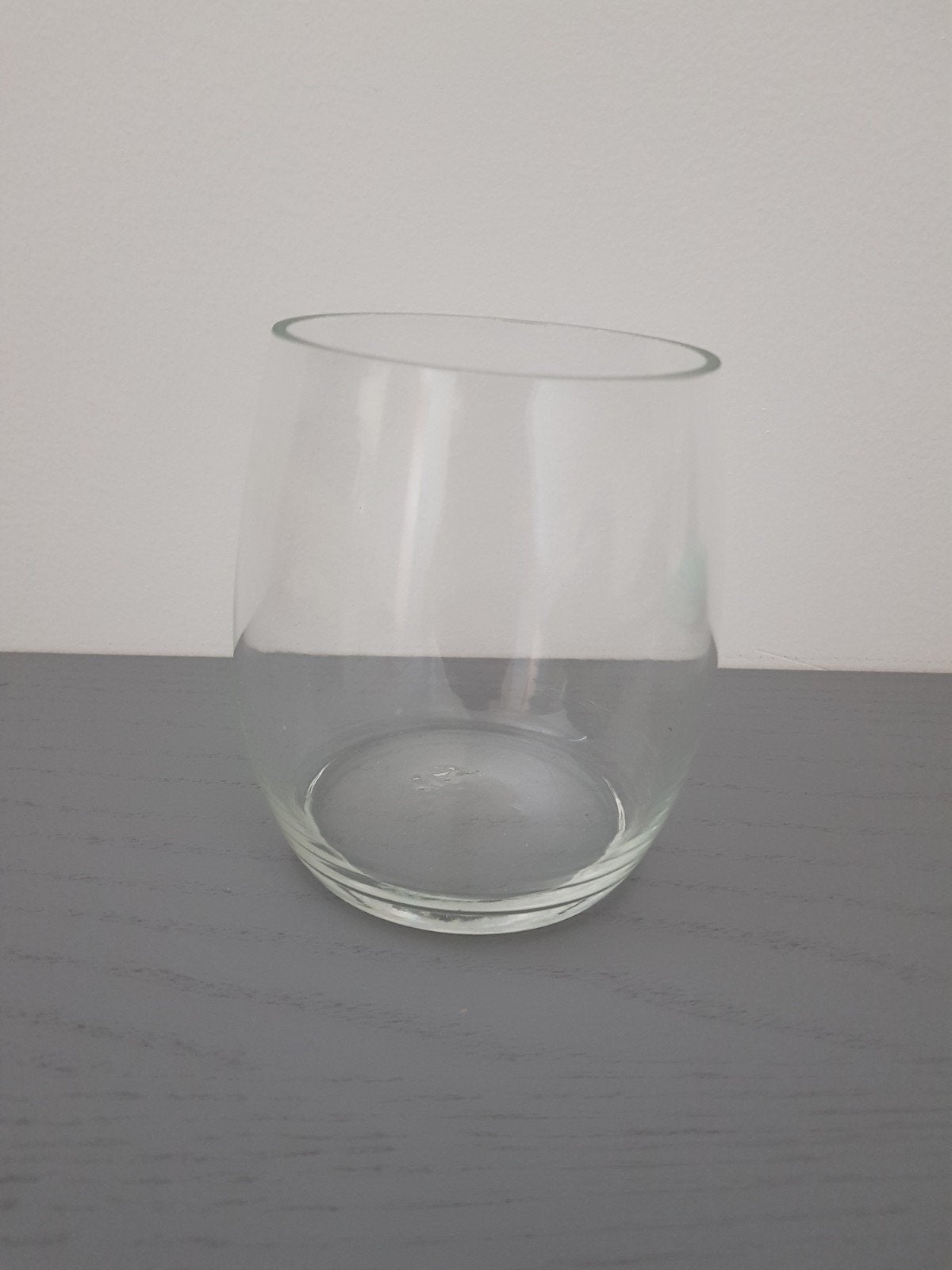 Glazen vaasje, Transparant, Ophalen of Verzenden, Glas, 11 cm