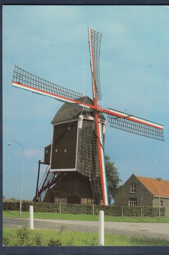 Stramproij Stramproy Molen St. Jansmolen Korenmolen Ongelope, Verzamelen, Verzenden, 1980 tot heden, Ongelopen, Limburg