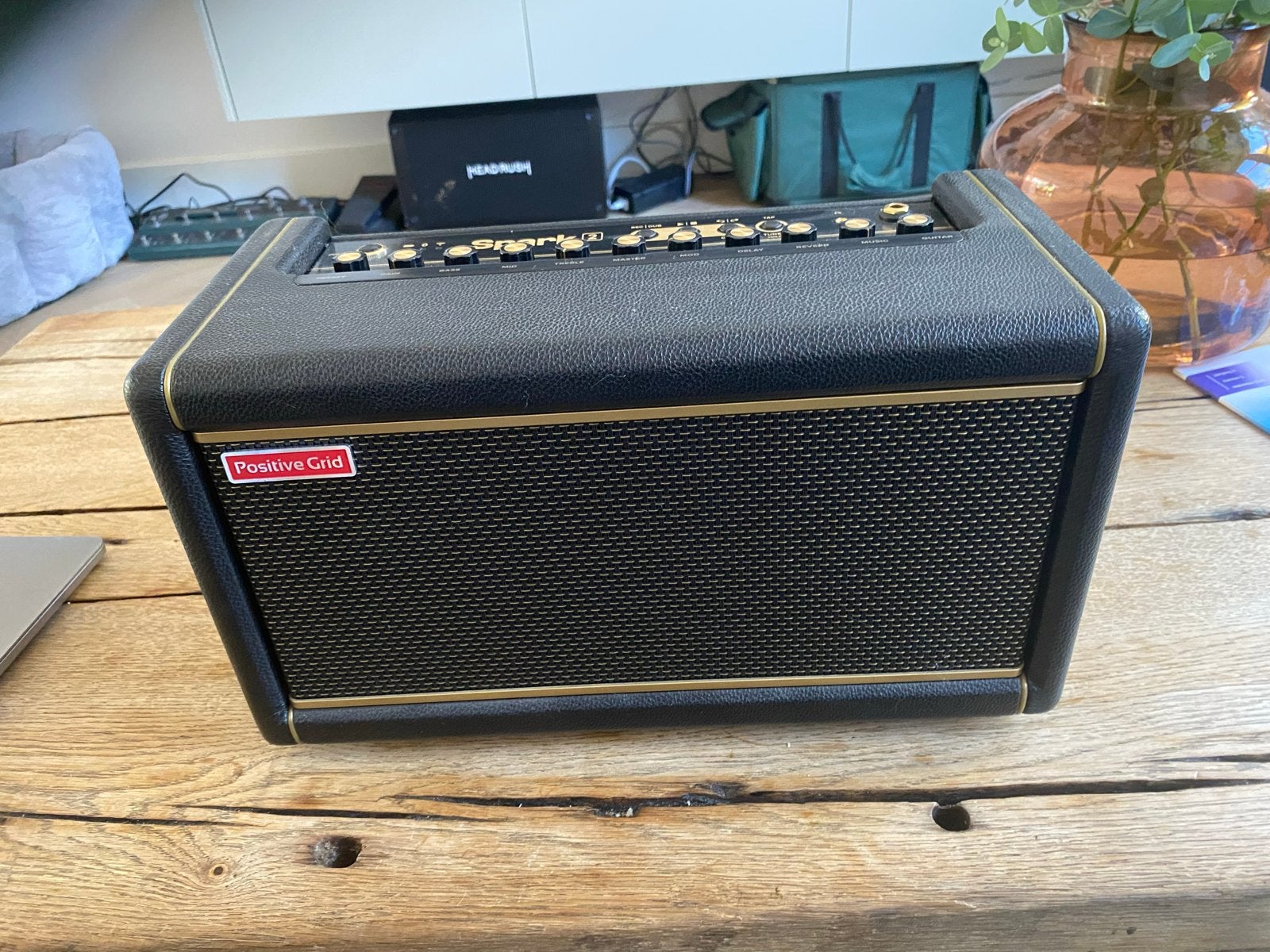 Spark 2 Positive Grid Versterker met Control X Footswitch, Ophalen of Verzenden, Zo goed als nieuw, Gitaar, Minder dan 50 watt