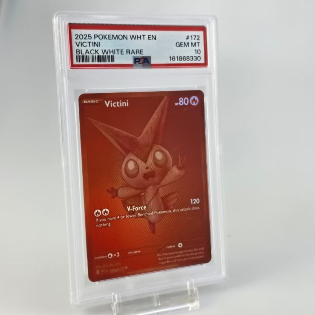 TCG Victini WHT #172 Gem Mint PSA 10, Zo goed als nieuw