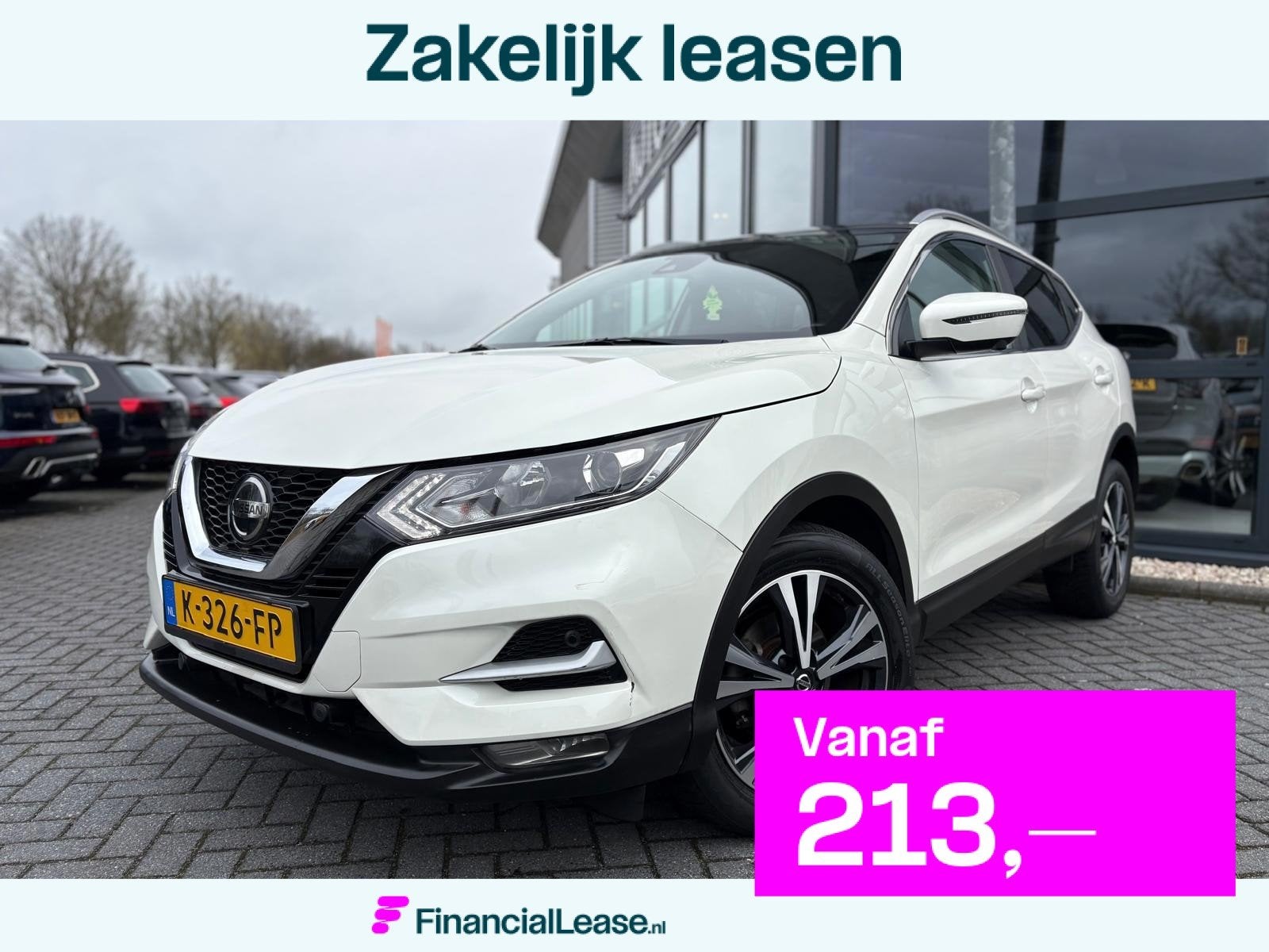 Nissan Qashqai 1.3 DIG-T Business Edition | Automaat | Panor, Gebruikt, Euro 6, 4 cilinders, 1290 kg