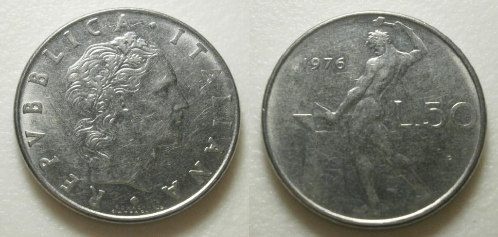 PD31266 Italië 50 Lire 1976, Ophalen of Verzenden, Italië, Losse munt