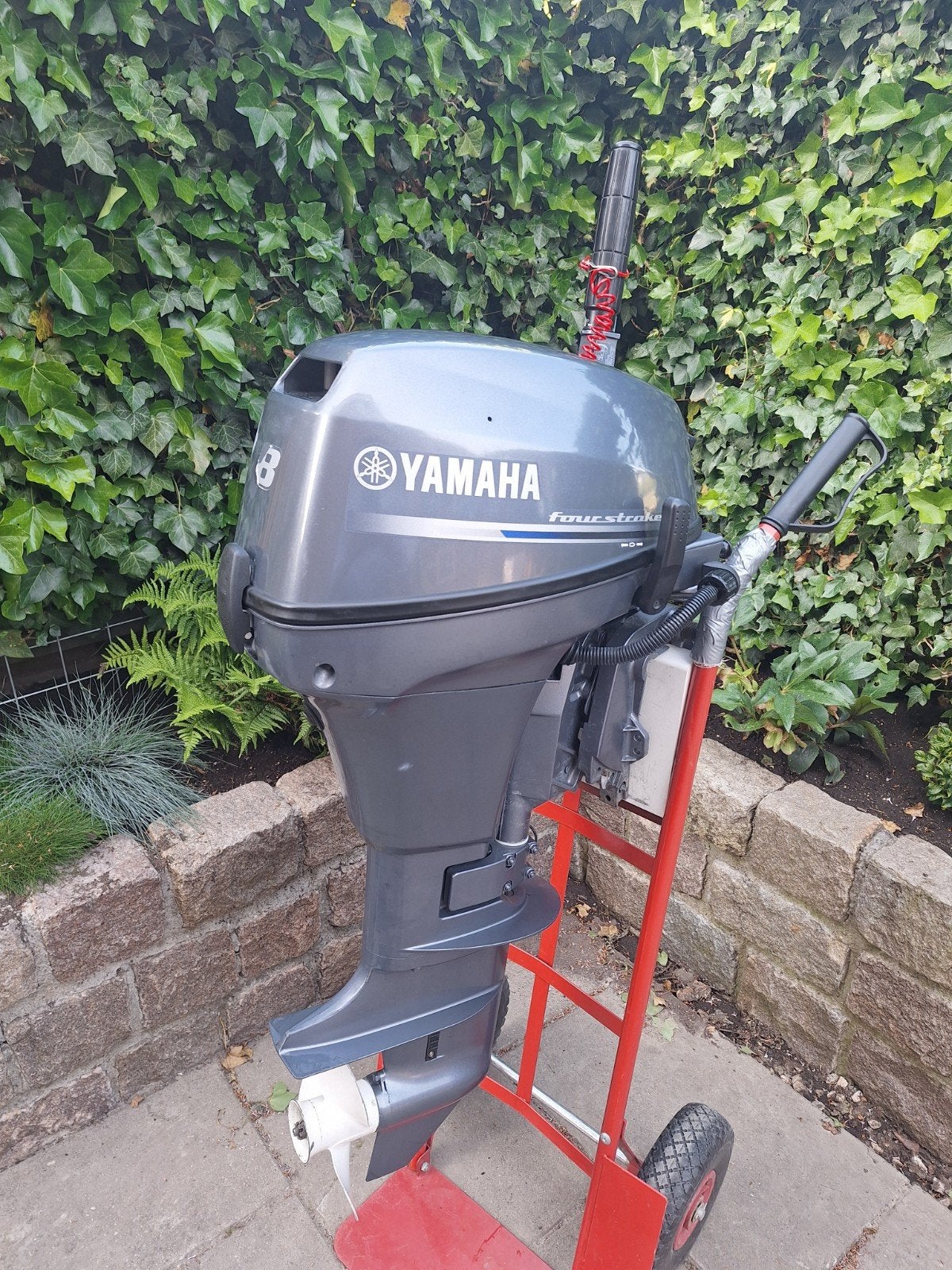 Yamaha 8 pk 4 takt, Ophalen, Zo goed als nieuw, Motor en Techniek