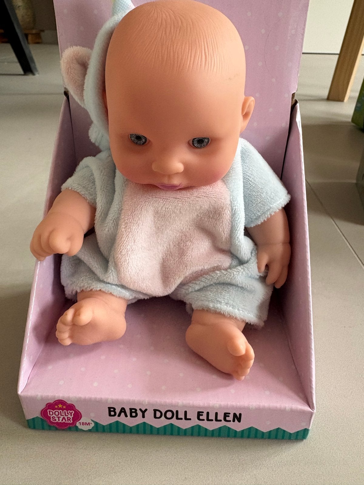 Nieuwe Baby Doll Ellen - Zachte Babypop, Ophalen, Nieuw, Babypop