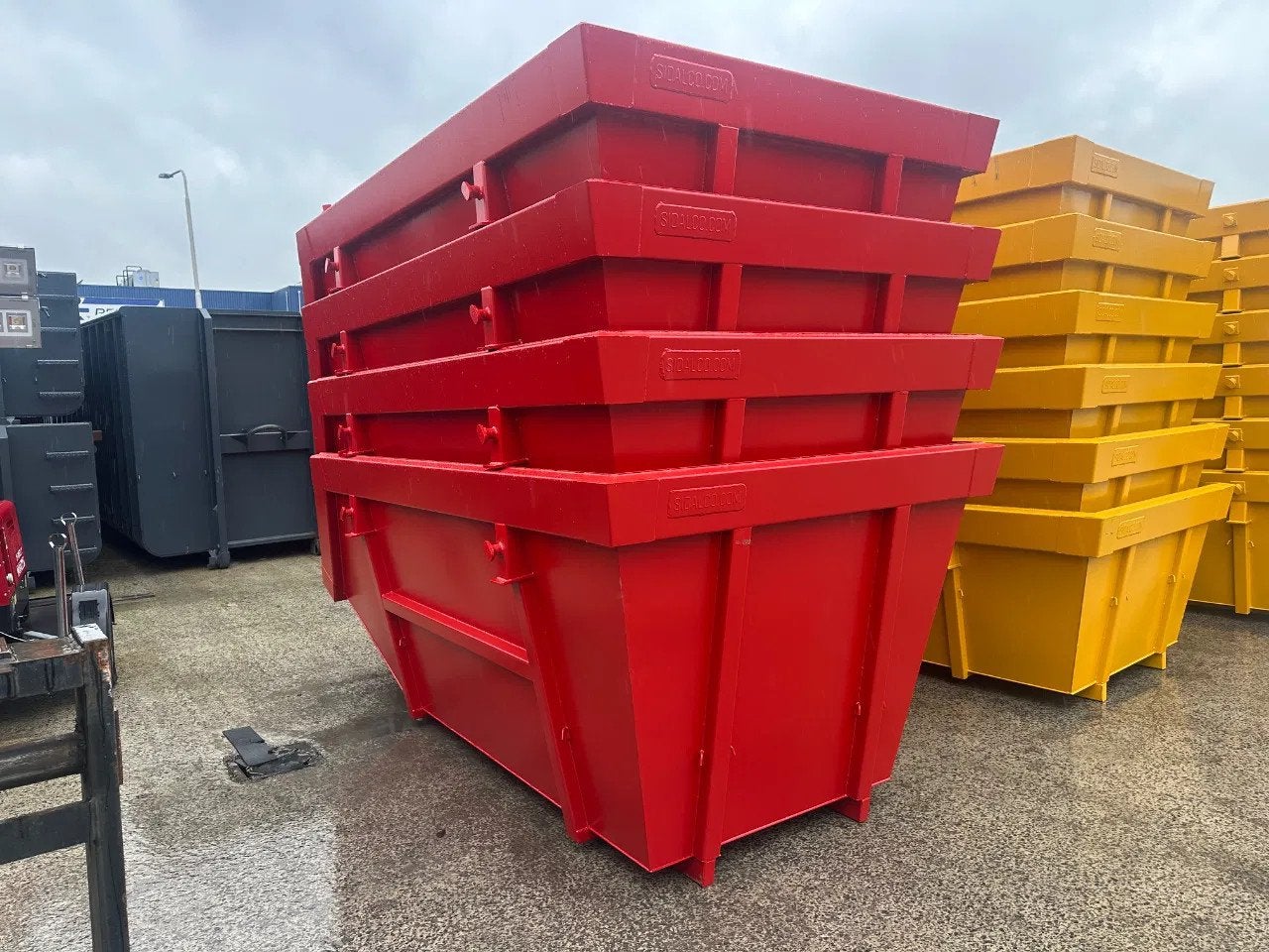 Sidalco 9m3 portaalarm container (bj 2026)