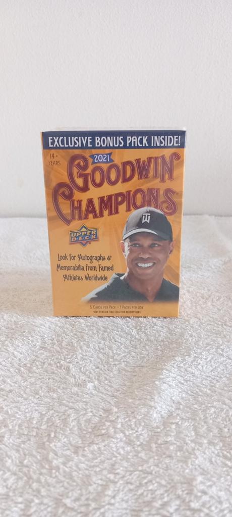 2021 Upper Deck Goodwin Champions Blaster Box, Ophalen of Verzenden, Nieuw, Buitenlandse clubs