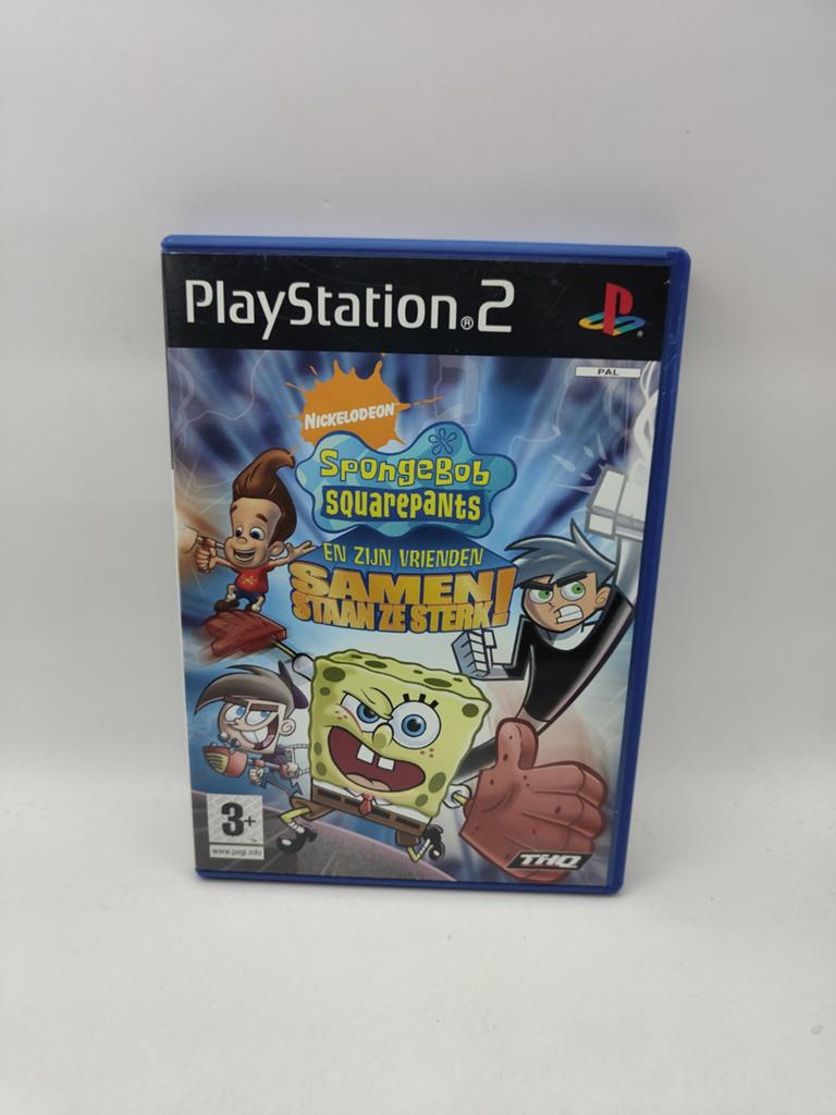 SpongeBob SquarePants en zijn vrienden samen staan ze sterk, Avontuur en Actie, Gebruikt, THQ, Ophalen of Verzenden