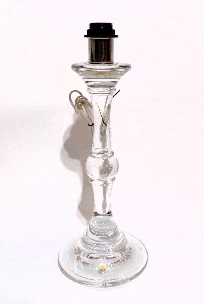 Royal Leerdam - kristallen lampvoet, Ophalen of Verzenden