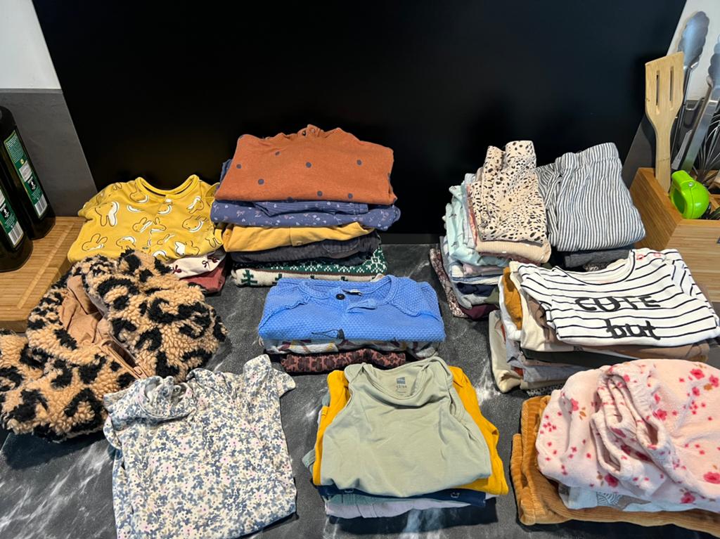 Meisjes  merk kledingpakket 62/68 oa z8, name it, feetje,, Ophalen of Verzenden, Zo goed als nieuw, Maat 62
