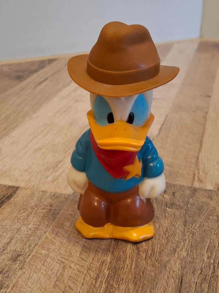 Donald Duck Cowboy/Sheriff bellenblaas Tootsietoy, Ophalen of Verzenden, Gebruikt