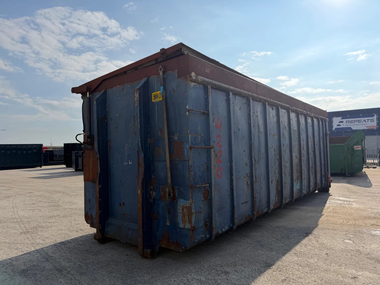 KTK 38,5m3 klep container