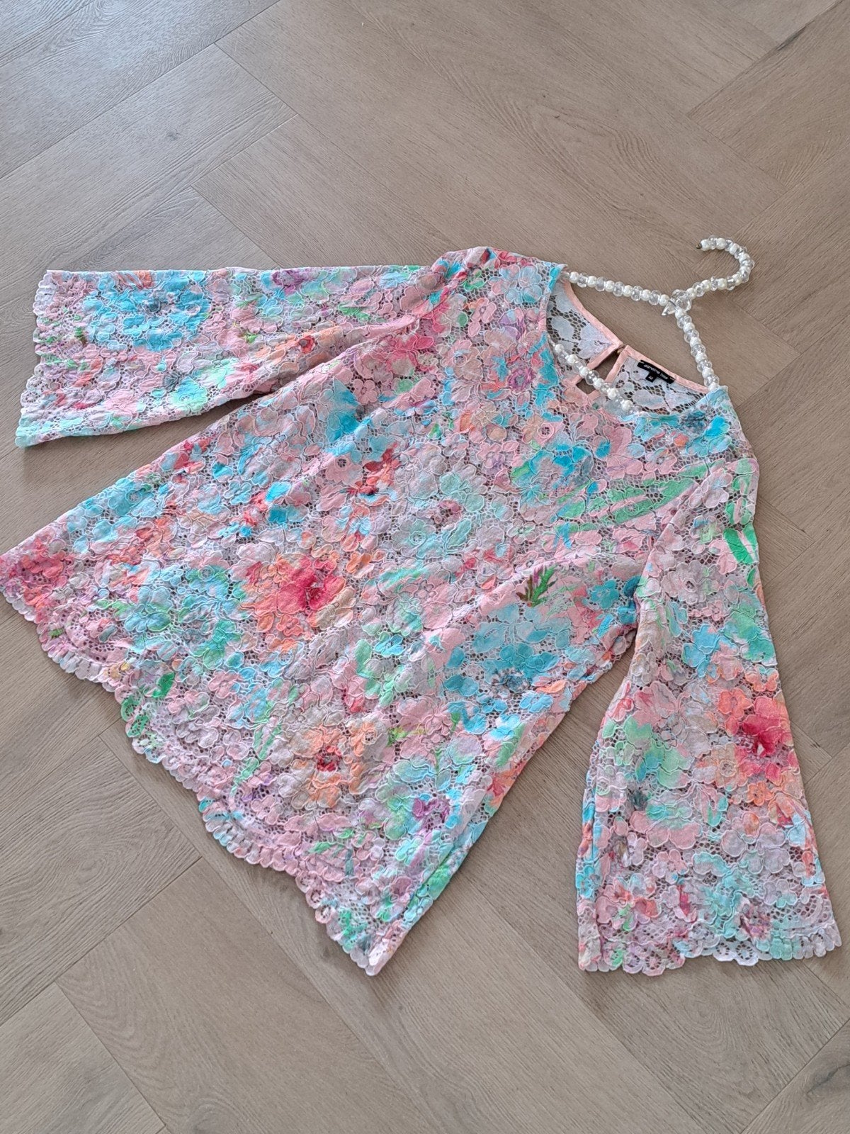 Schattige blouse Caroline Biss 42, Ophalen of Verzenden, Zo goed als nieuw, Maat 42/44 (L)