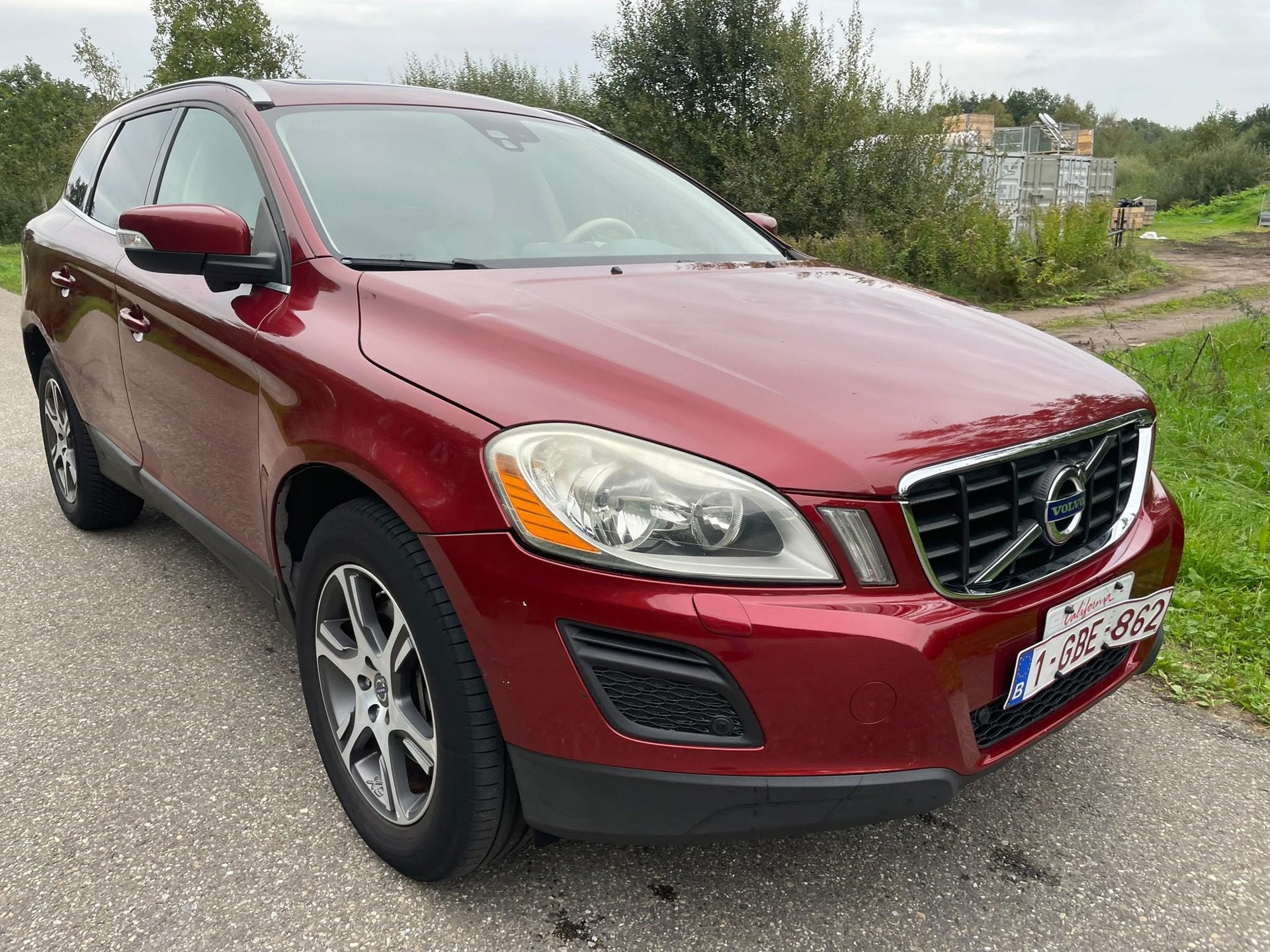Volvo XC60 3.0 T6, Gebruikt, Leder en Stof, Origineel Nederlands, Bedrijf