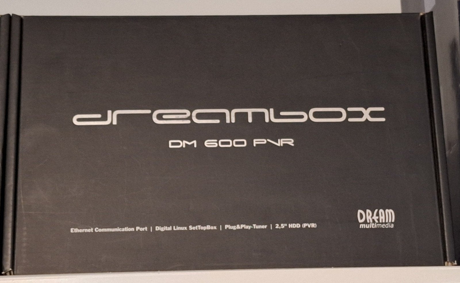 Dreambox DM 600 PVR Digitale Linux SetTopBox, Ophalen of Verzenden, Zo goed als nieuw, Harddiskrecorder