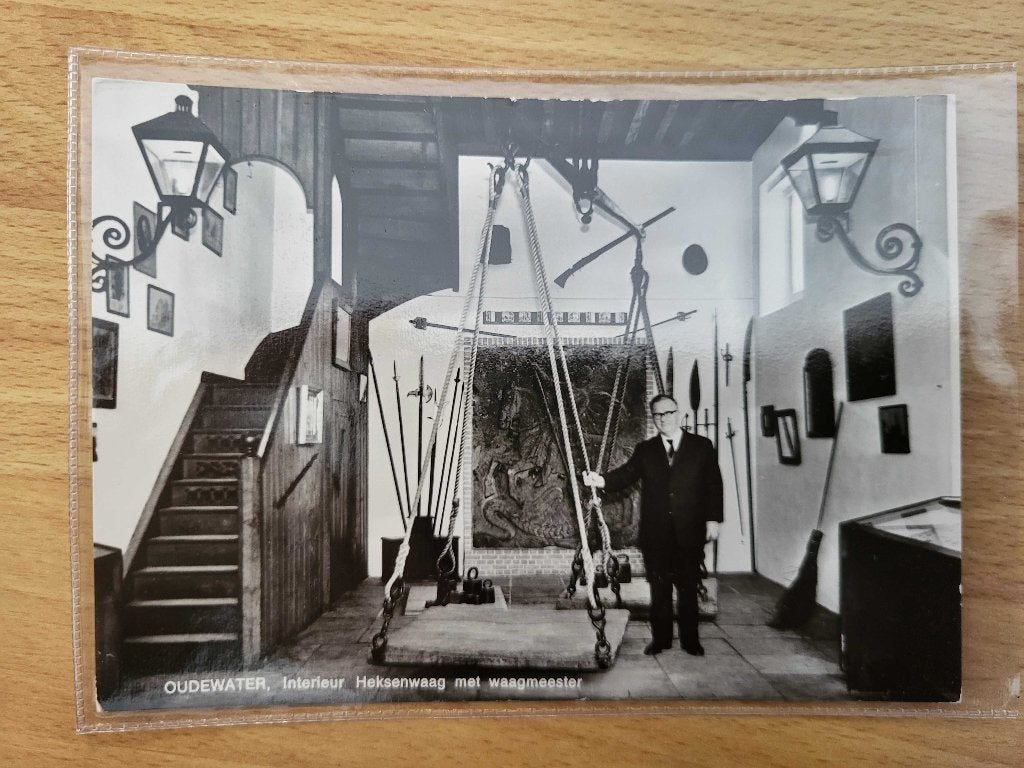 ansicht OUDEWATER Heksenwaag, Verzamelen, Ophalen, Voor 1920, Utrecht
