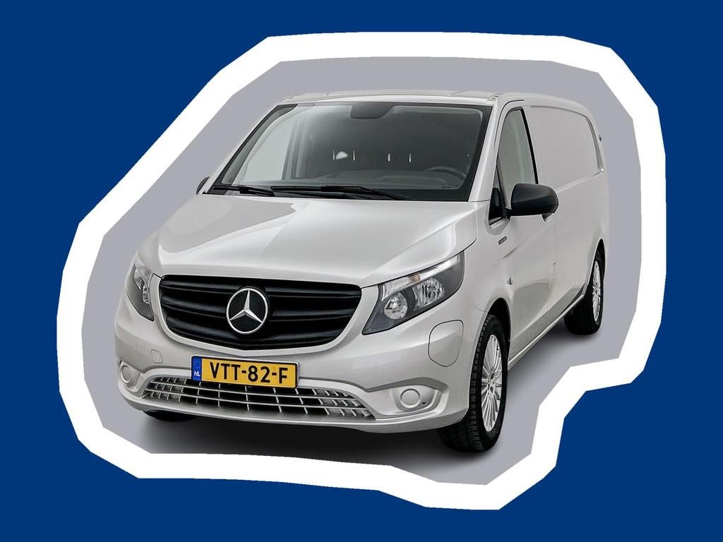 Mercedes-Benz eVito Extra Lang 66 kWh Inrichting Camera Stoe, Auto's, Stof, Gebruikt, Met garantie (alle), 116 pk