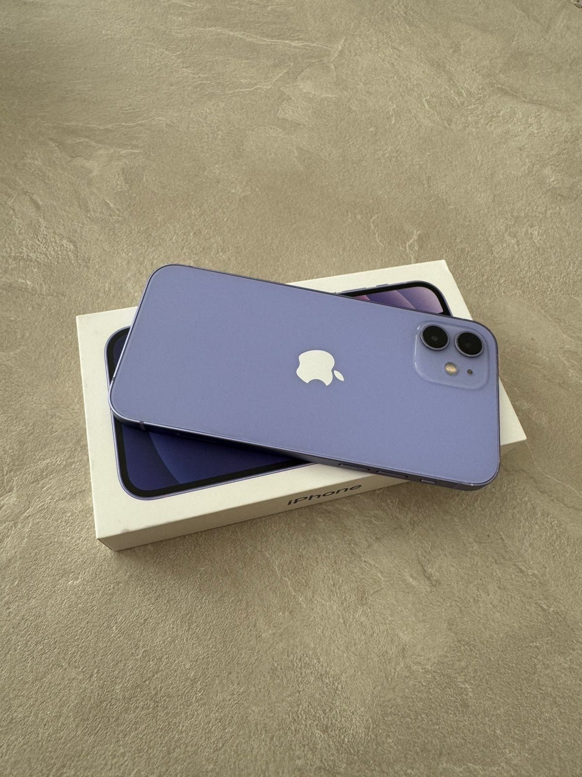 Apple iphone 12 kleur lila 64GB