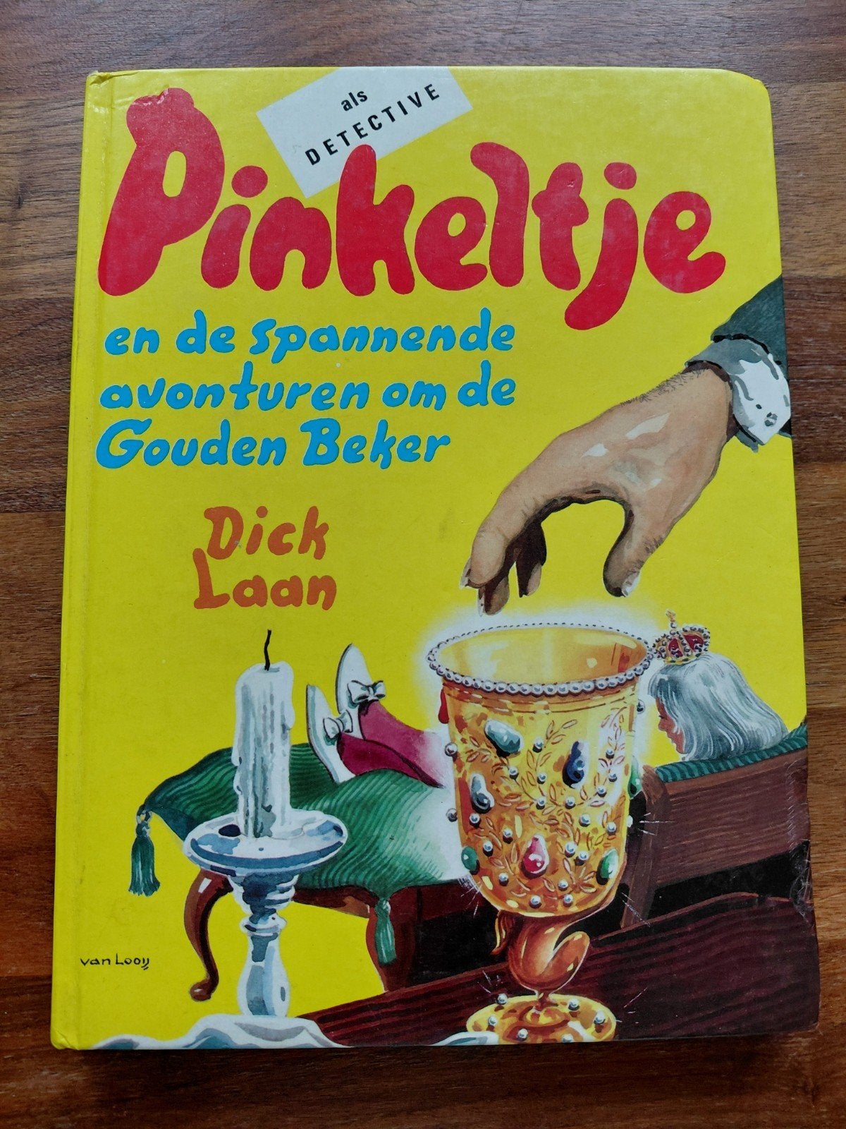 Pinkeltje en de spannende avonturen om de Gouden Beker, Ophalen, Gelezen, Dick Laan, Sprookjes