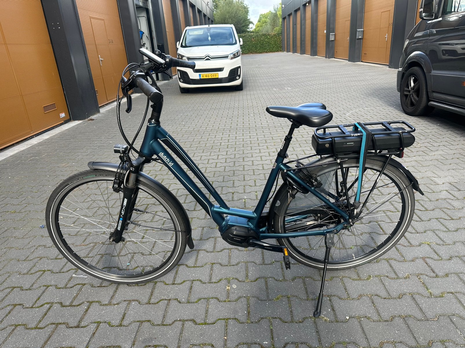 Dutch ID city evo shimano elektrische fiets, Ophalen of Verzenden, Zo goed als nieuw, Overige merken, Versnellingen