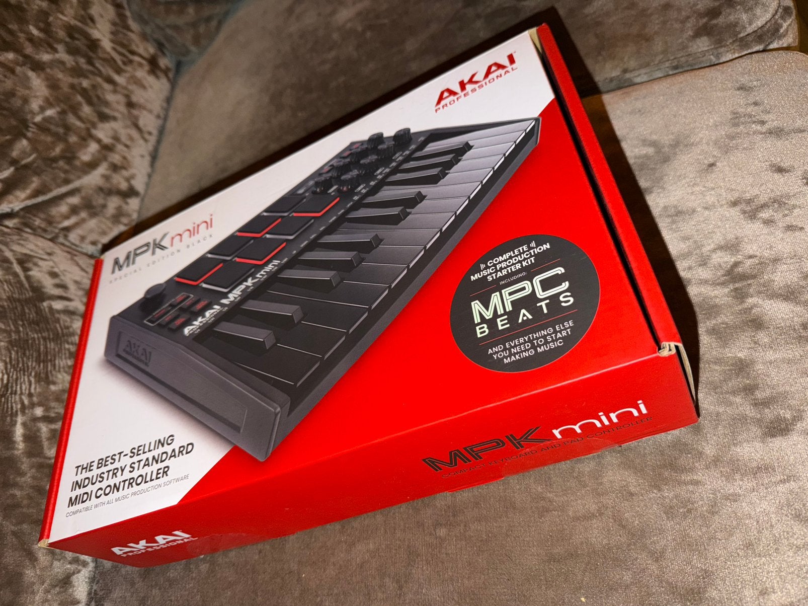 Akai MPK Mini MKII Limited Edition Black, Ophalen, Zo goed als nieuw