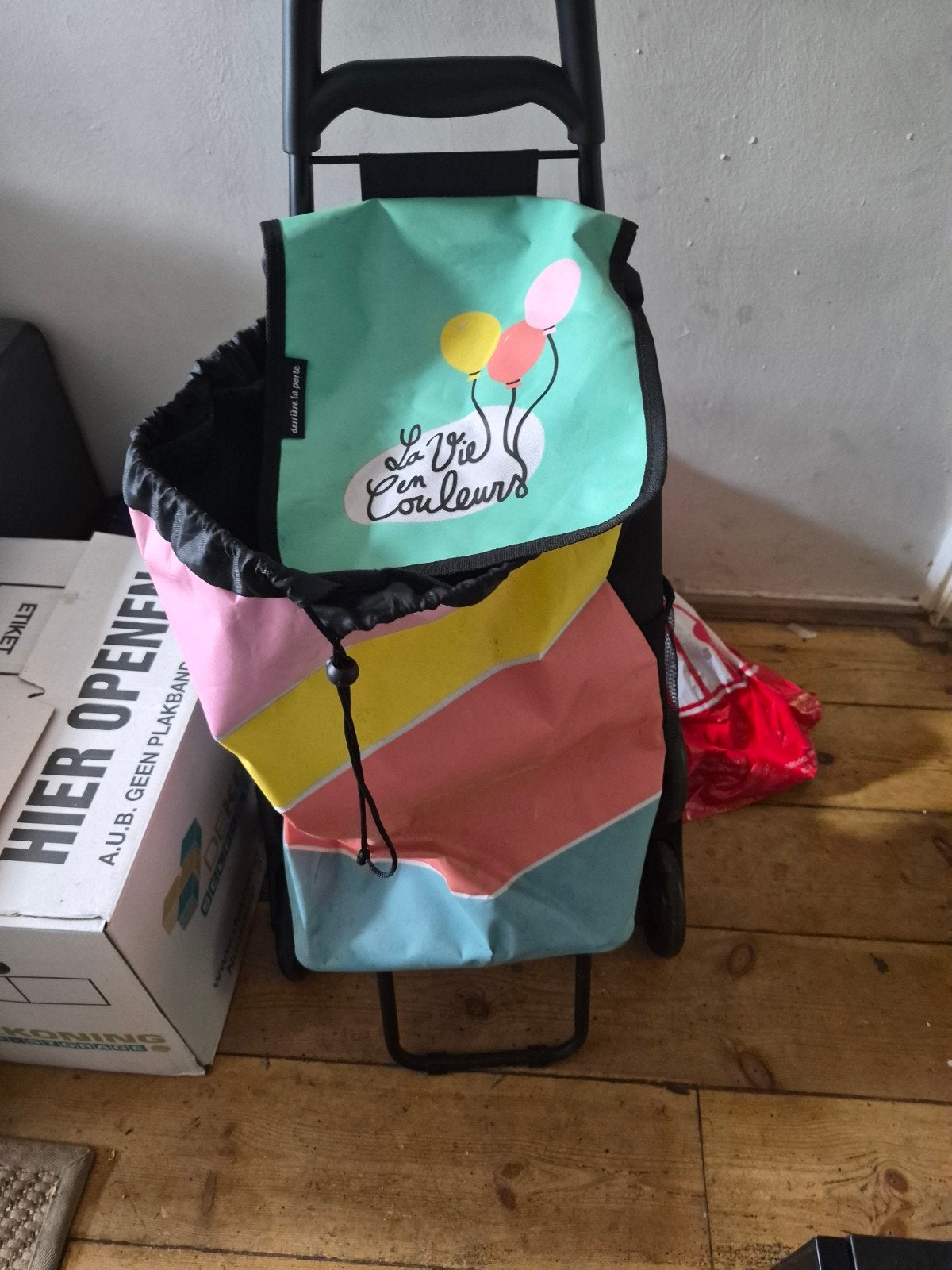 Boodschappen troley, Ophalen, Zo goed als nieuw