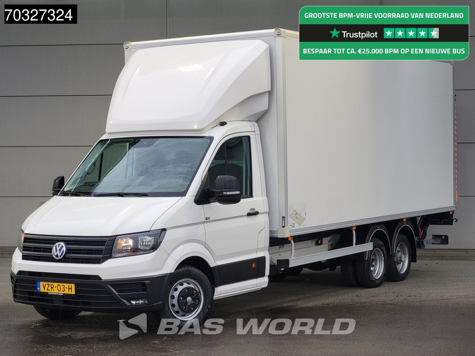 Volkswagen Crafter 160pk BE-Combi 3500PLUS Automaat 1000KG L, Auto's, Bestelauto's, Automaat, Stof, Gebruikt, Euro 6