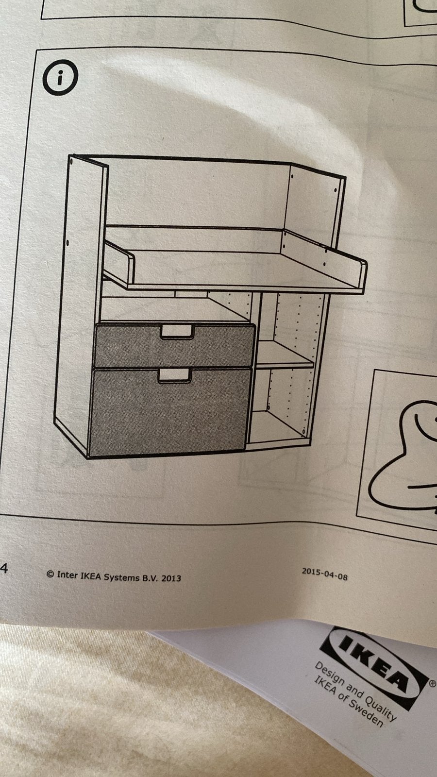 IKEA STUVA GRUNDLIG Commode met lades en opbergruimte, Kinderen en Baby's, Kinderkamer | Commodes en Kasten, Ophalen, Gebruikt