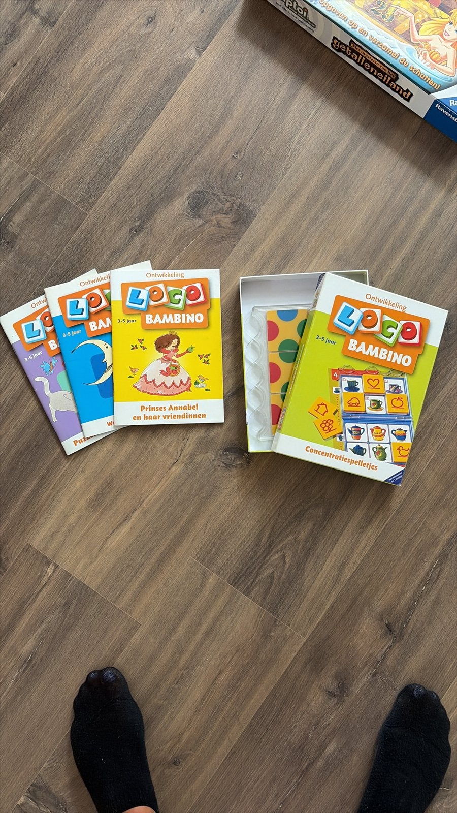 Loco bambino incl 3 boekjes, Kinderen en Baby's, Speelgoed | Educatief en Creatief, Ophalen of Verzenden, Zo goed als nieuw, Taal en Lezen