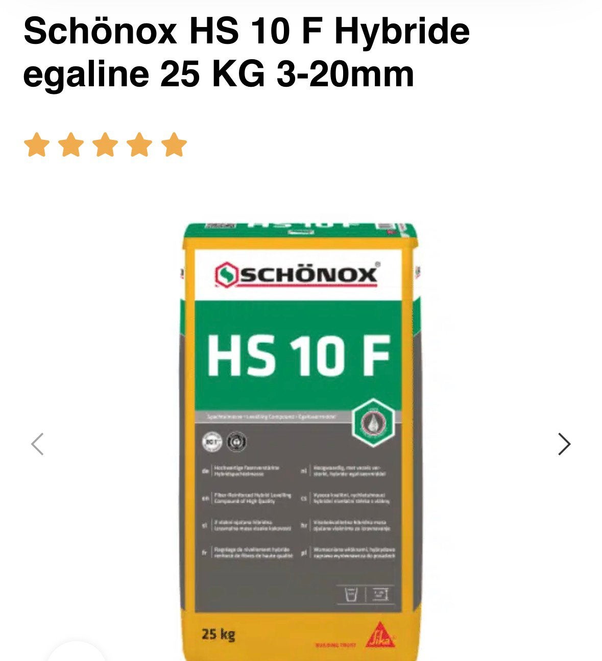 Hybride egaline per stuk €40, Doe-het-zelf en Verbouw, Vloerdelen en Plavuizen, Ophalen, Overige materialen, 50 tot 150 cm, Nieuw
